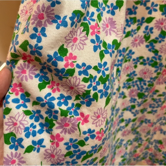 Vintage “The Lilly” by Lilly Pulitzer Floral Shirt Dress SZ XL - Picture 11 of 13